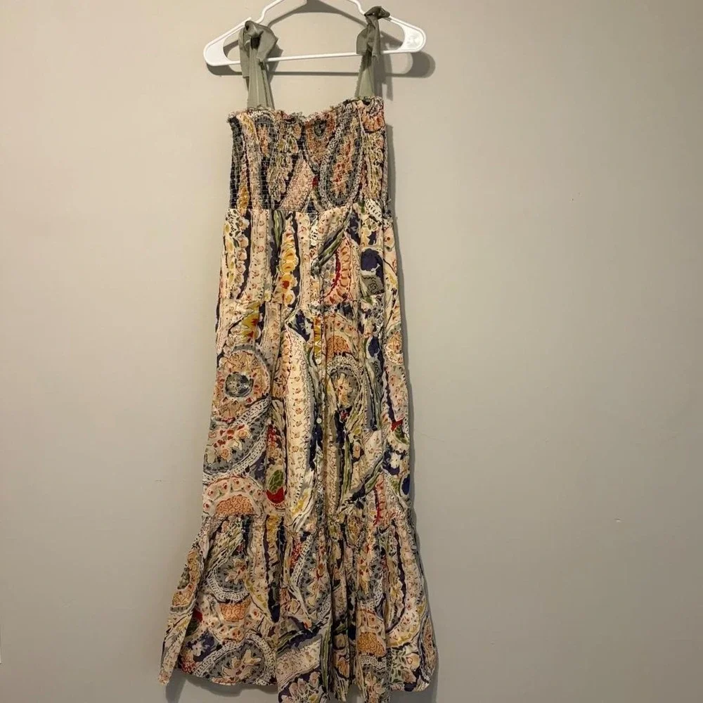 colorful Boho American Eagle Maxi dress with pockets!! - Picture 1 of 7